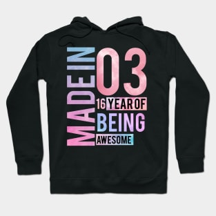 Sweet 16 Birthday Party Sweet 16th Shirt Gift Idea Hoodie